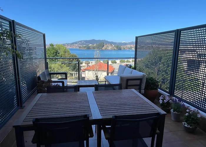 Appartement En Con Vistas, Terraza Y Garaje Baiona